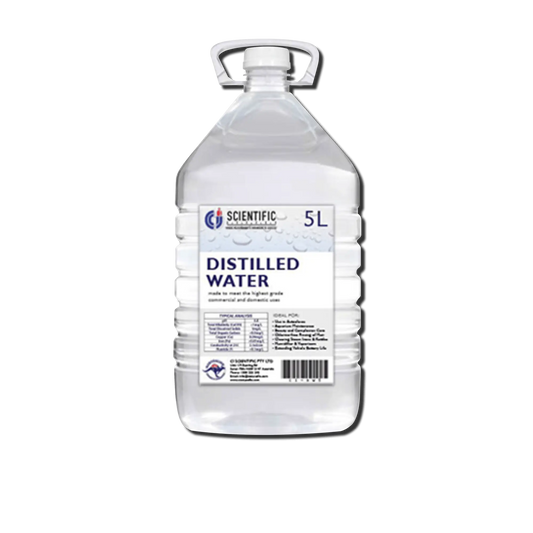 CI Scientific Distilled Water 5L - Autoclave Australia